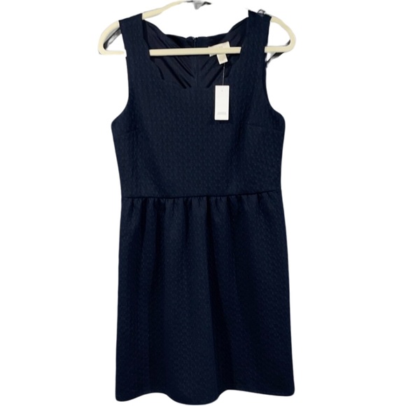 LOFT Dresses & Skirts - LOFT Navy Blue‎ Stretch Dress Size 6 NWT